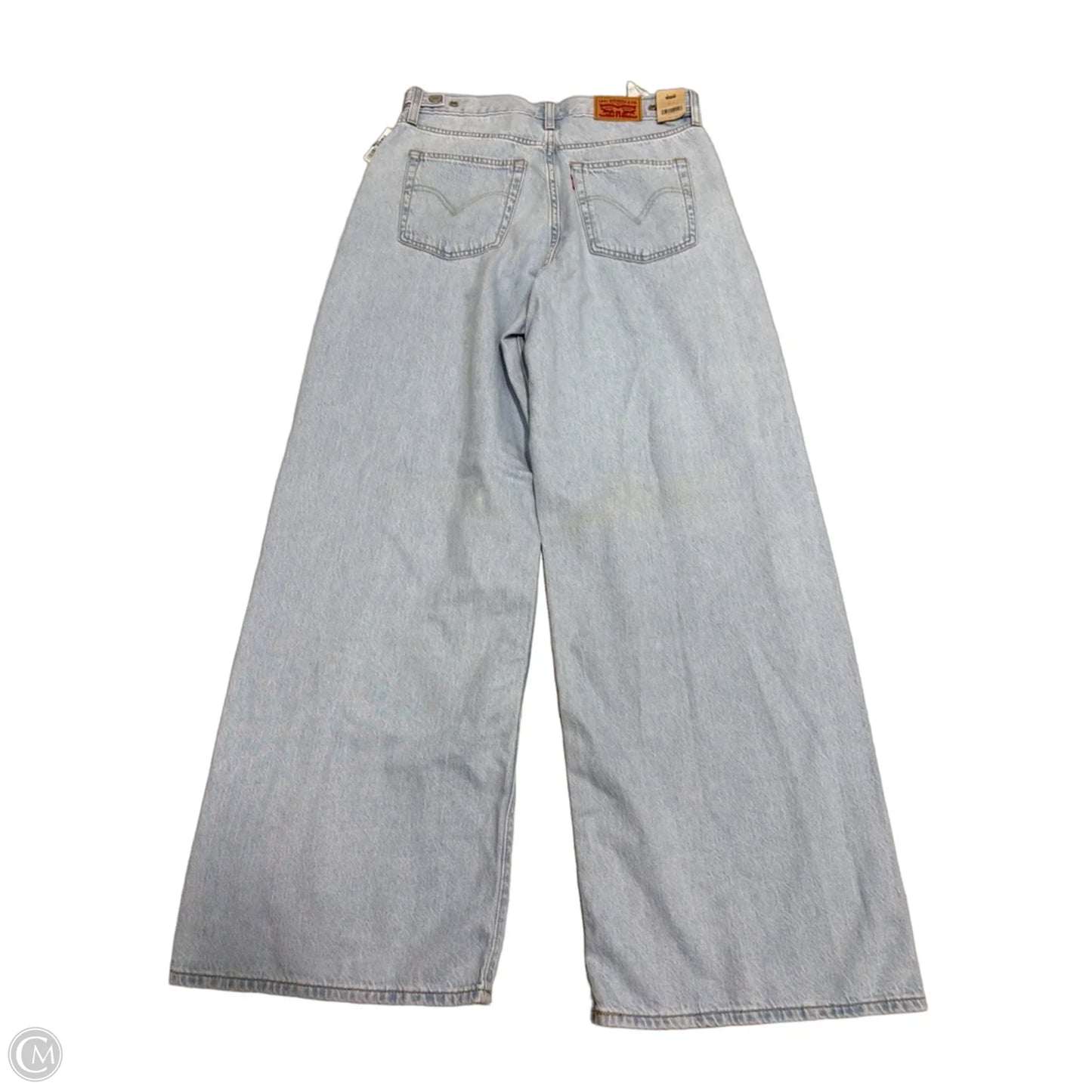 New! Jeans Wide Leg By Levis In Blue Denim, Size: 10