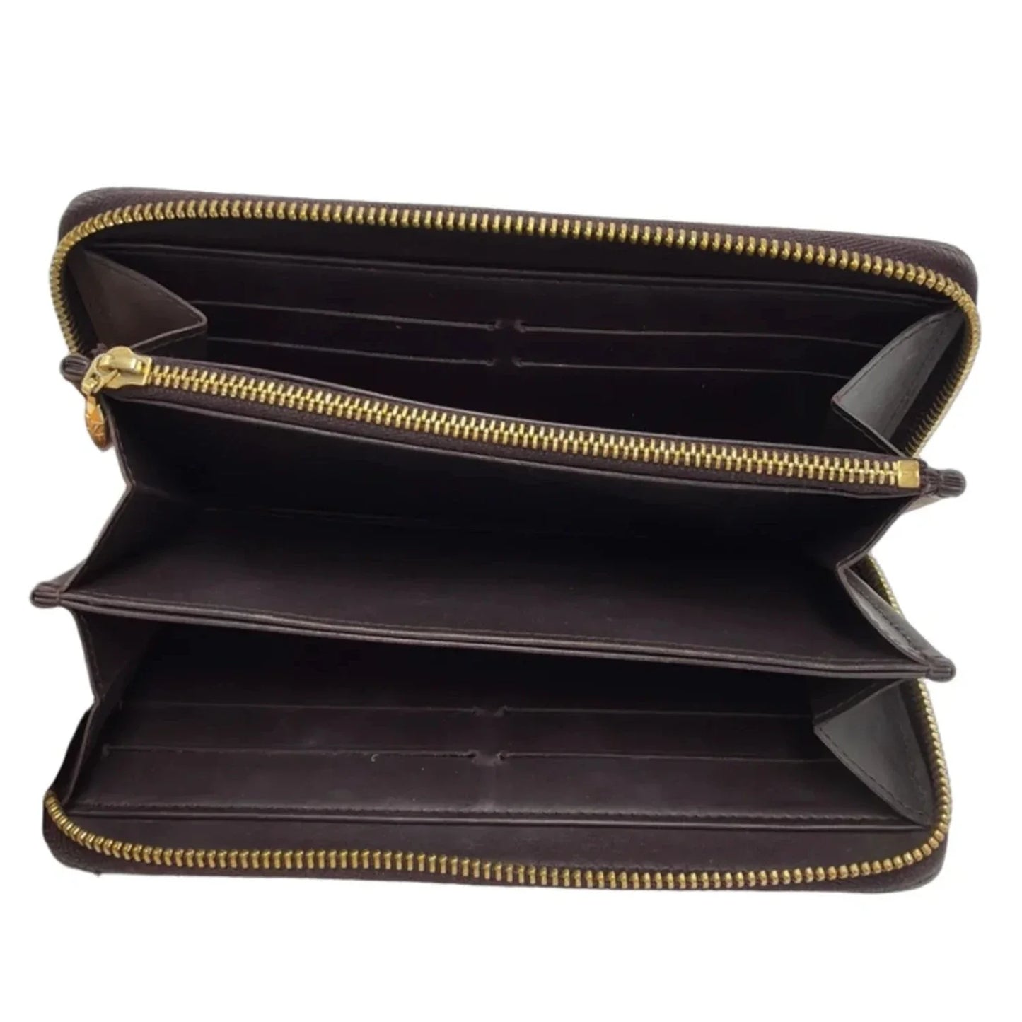 Louis Vuitton Zippy Vernis Patent Leather Luxury Wallet
