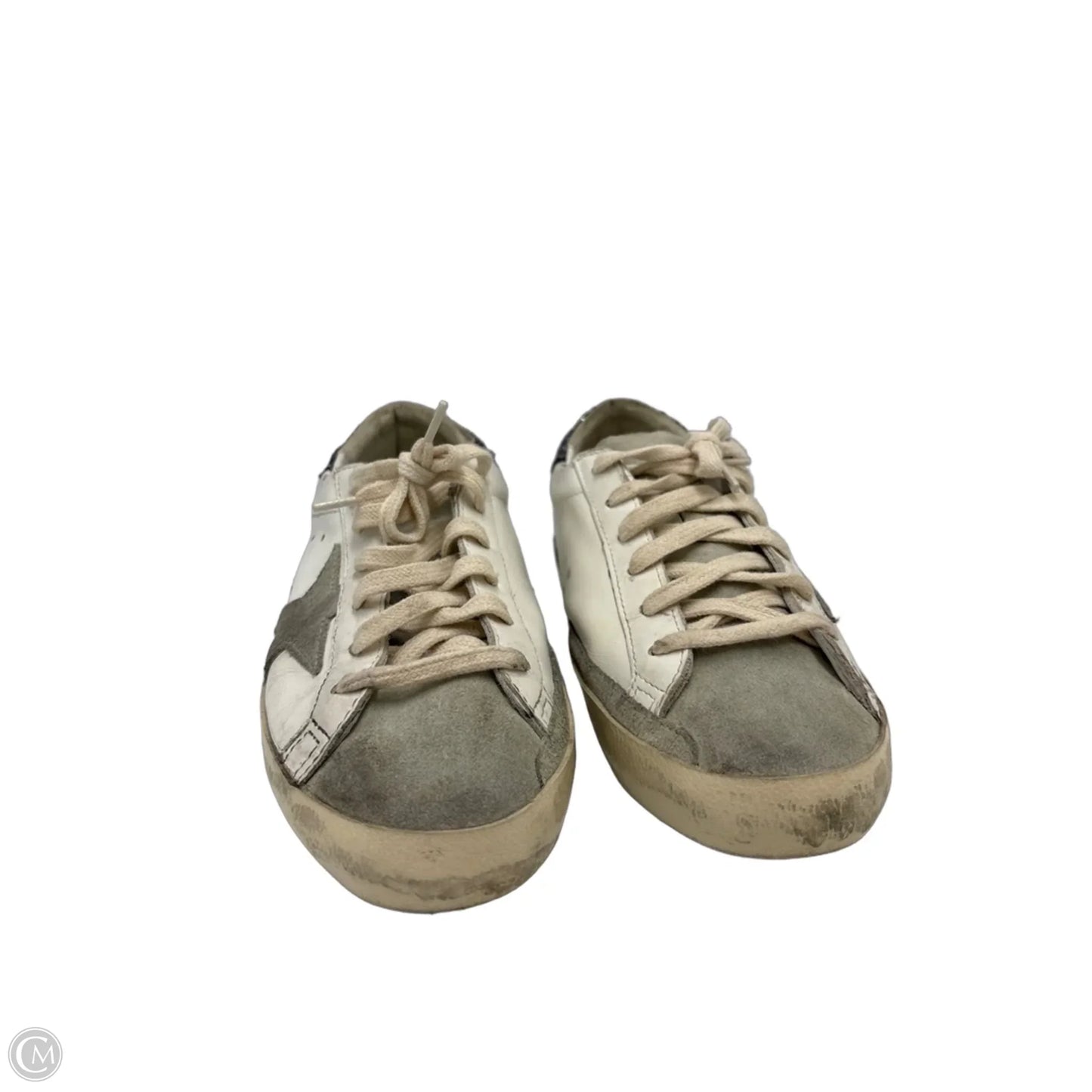 Shoes Luxury Designer By Golden Goose In White, Size: 8
