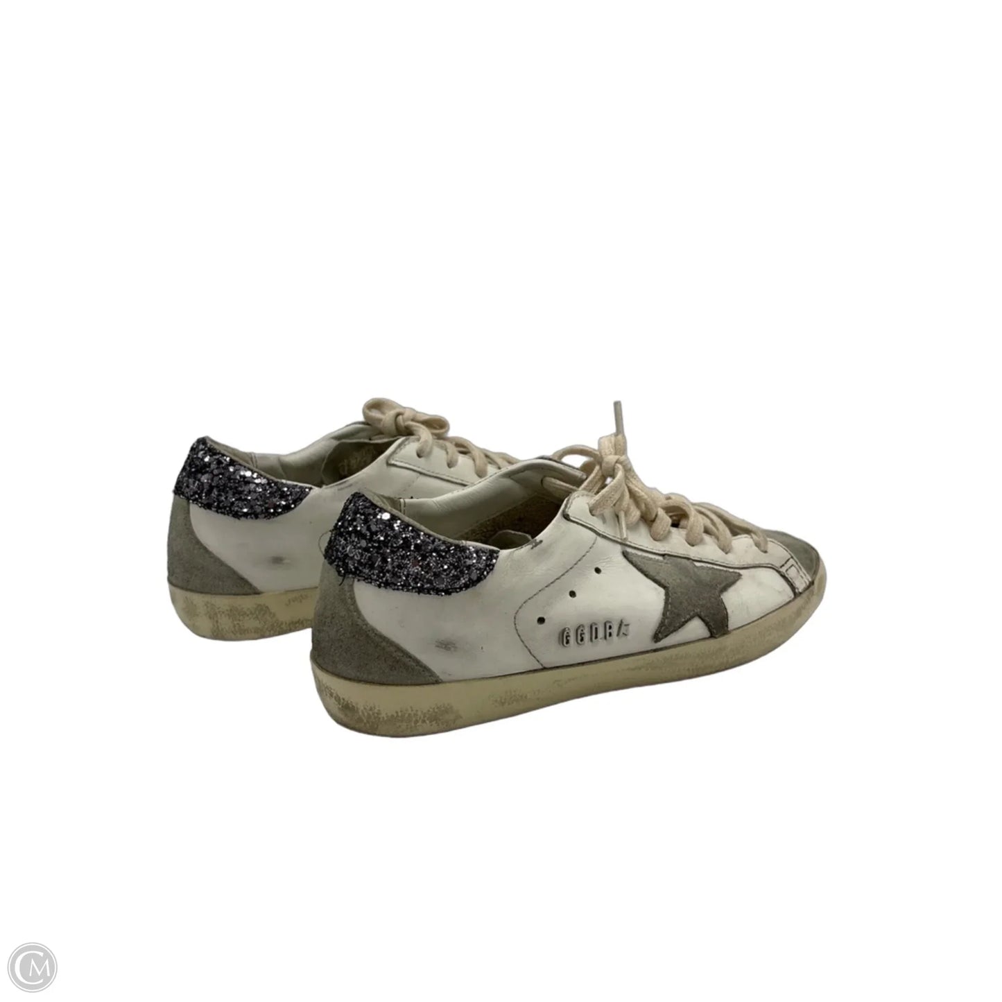 Shoes Luxury Designer By Golden Goose In White, Size: 8
