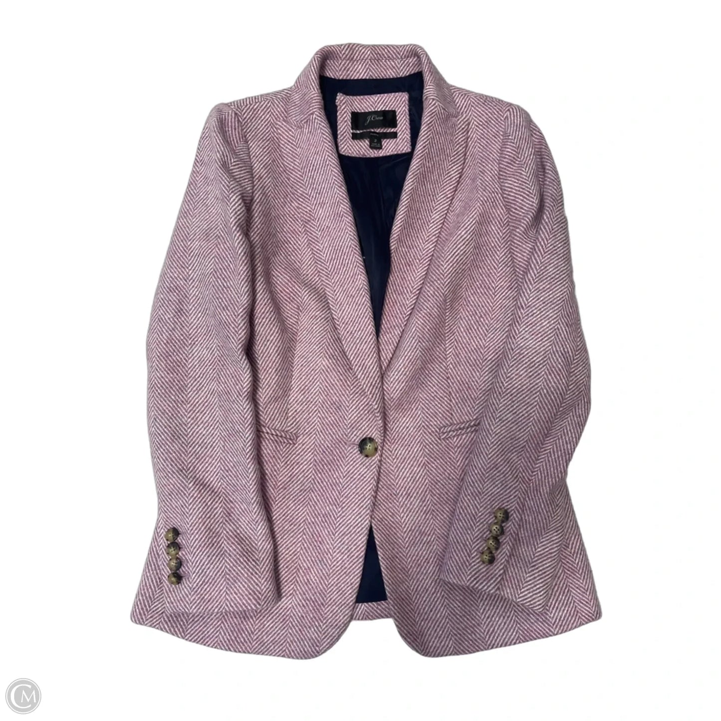 Blazer By J. Crew In Pink, Size: Xs