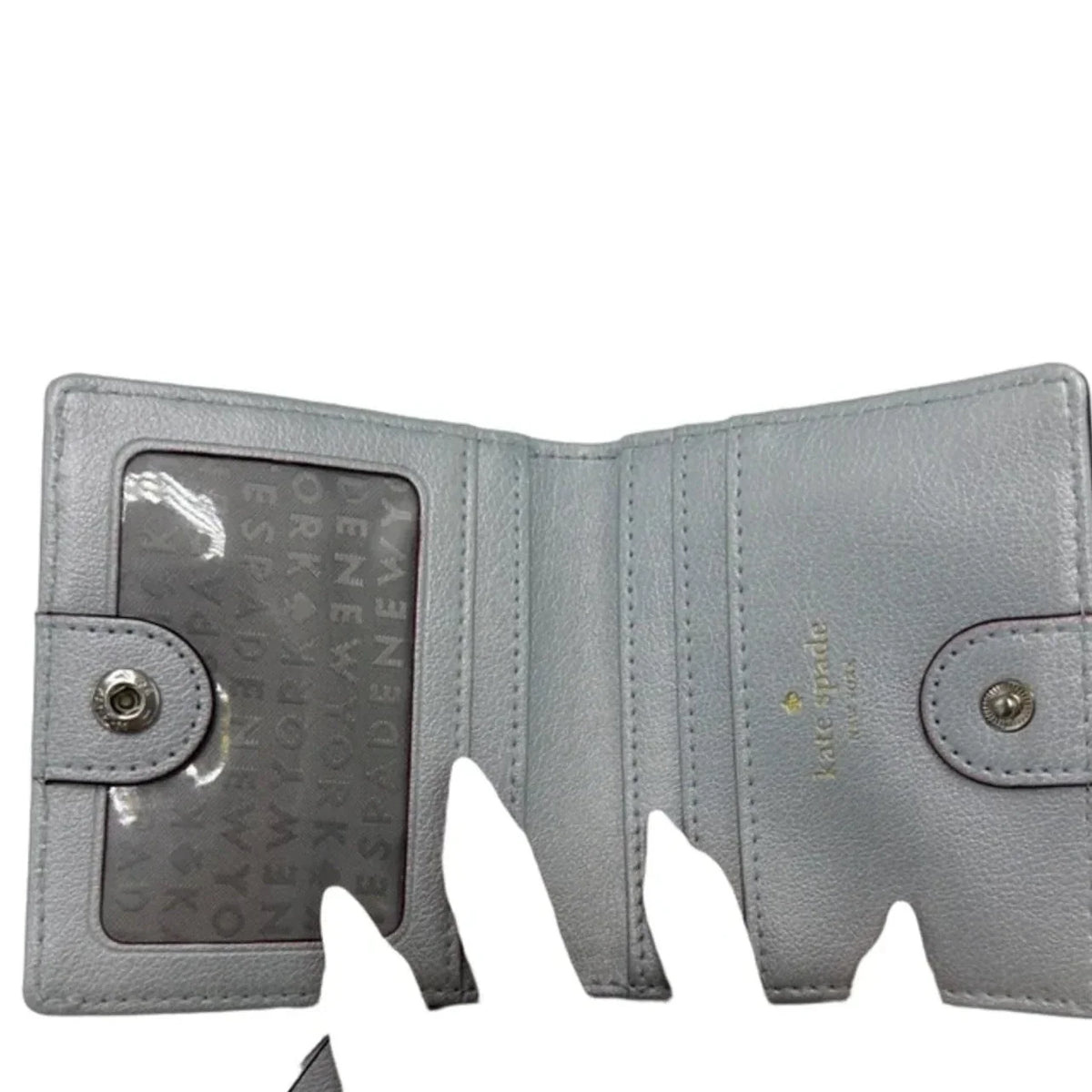 Kate Spade Designer ID/Card Holder in Silver