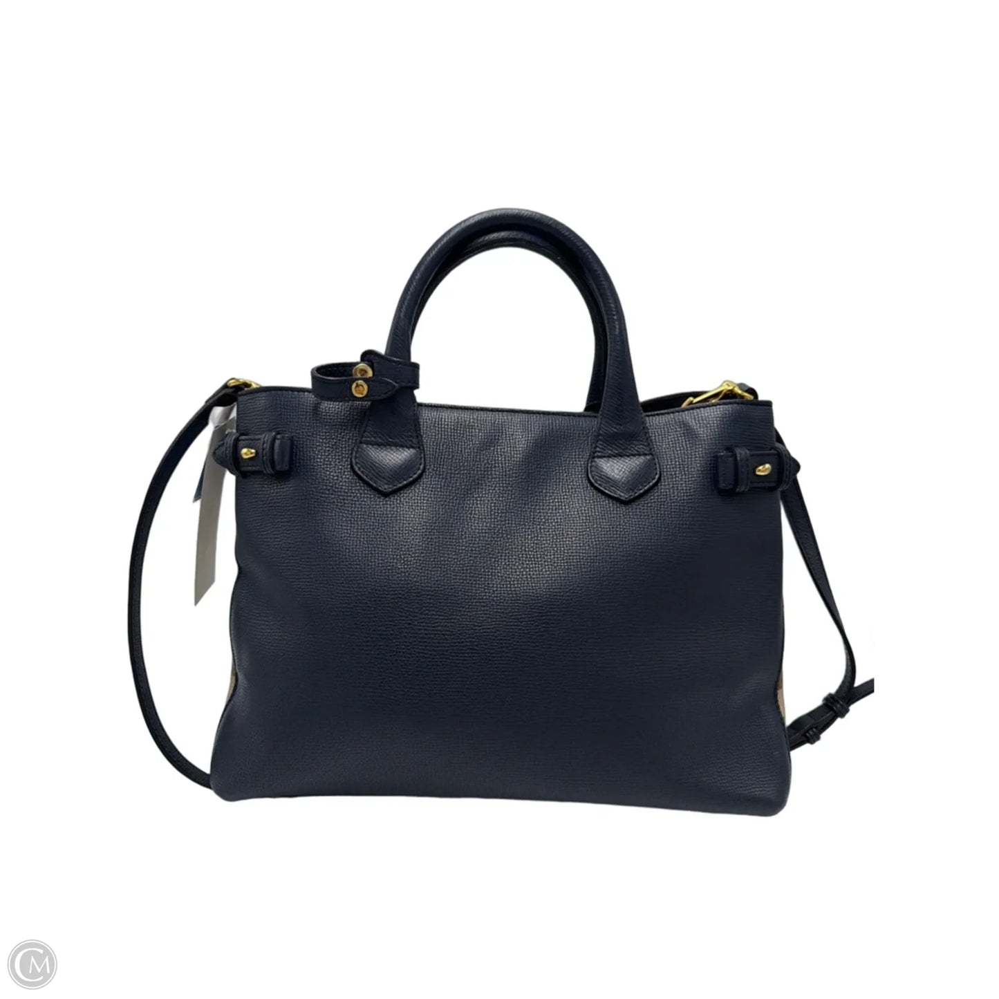 Burberry House Check Banner Luxury Tote Handbag