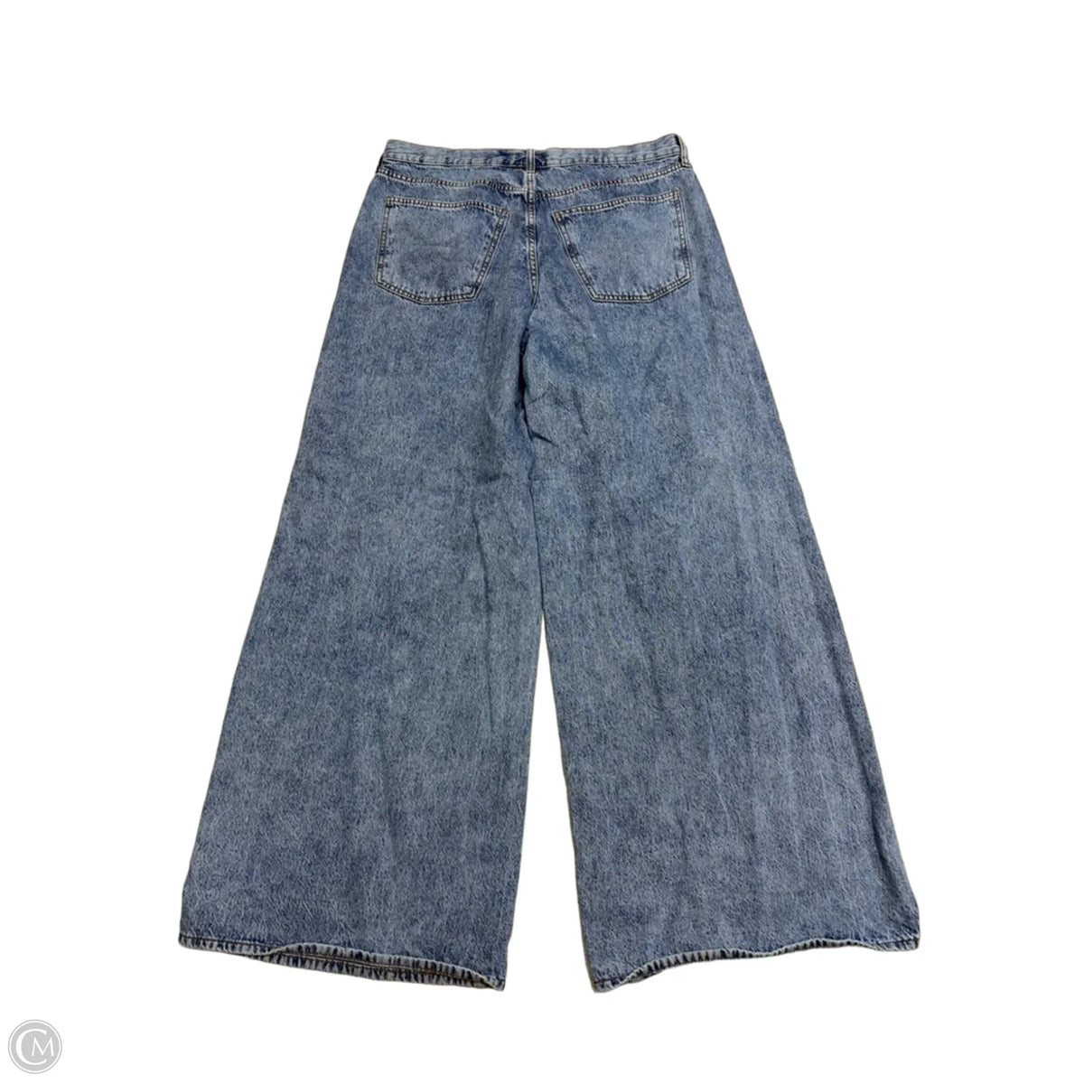 Jeans Wide Leg By Universal Thread In Blue Denim, Size: 12