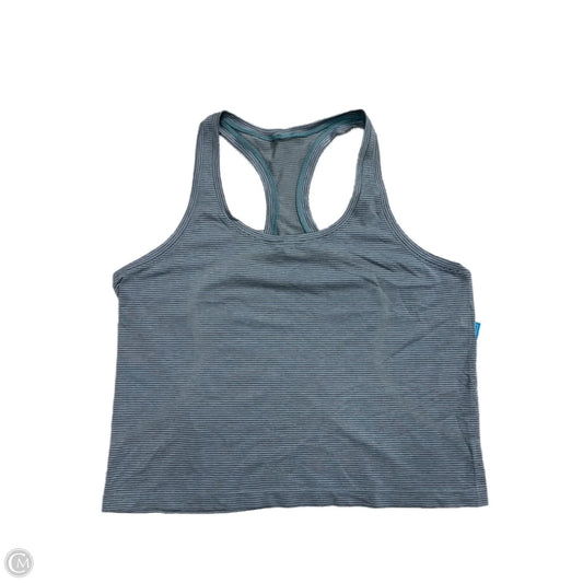 Athletic Tank Top By Lululemon In Blue, Size: Xl