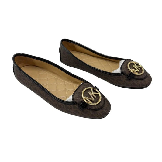 Shoes Flats By Michael Kors In Brown, Size: 7