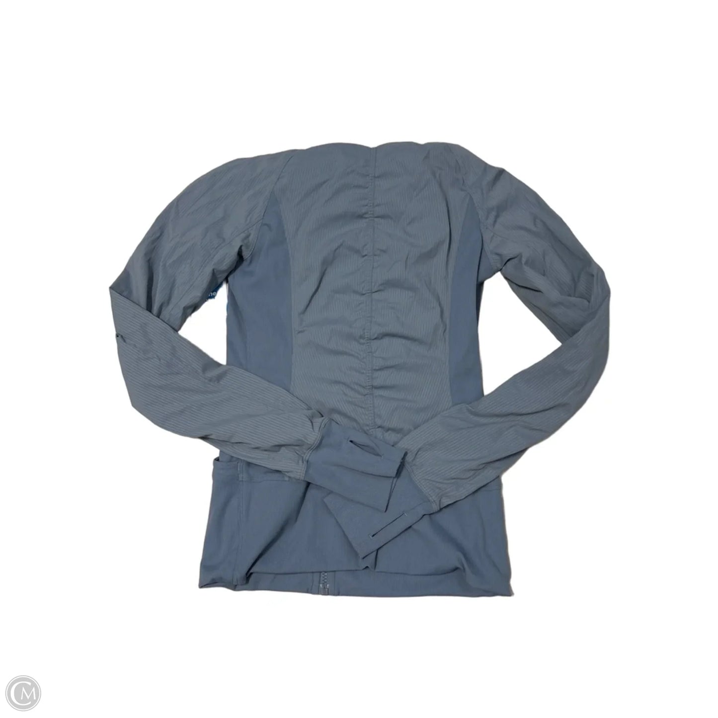 Athletic Jacket By Lululemon In Blue, Size: S