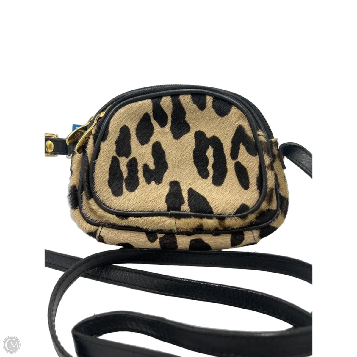 Valentina Calf Hair Designer Crossbody Handbag