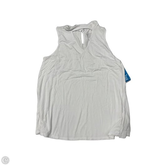 Top Sleeveless By Torrid In White, Size: 3x