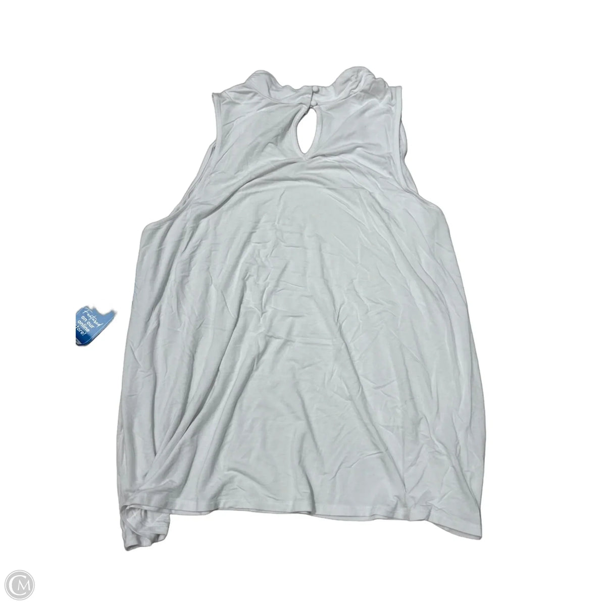 Top Sleeveless By Torrid In White, Size: 3x