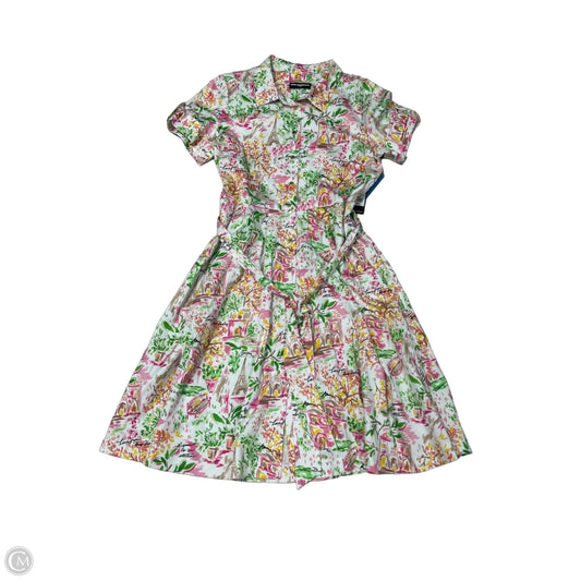 New! Dress Designer By Karl Lagerfeld In Multi-colored, Size: L