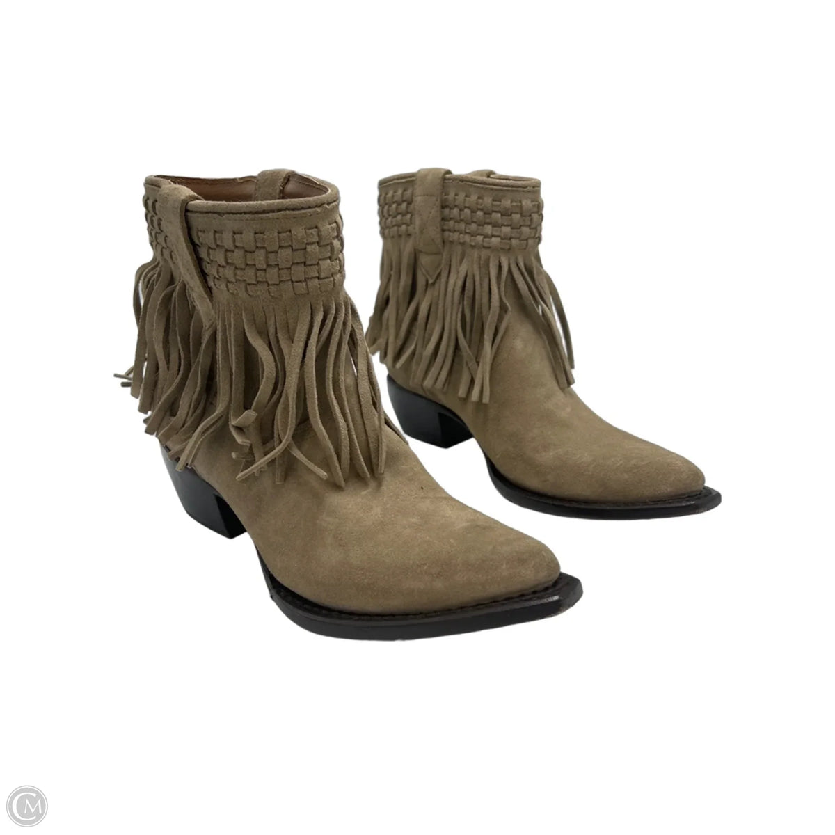 Boots Designer By Frye In Tan, Size: 8