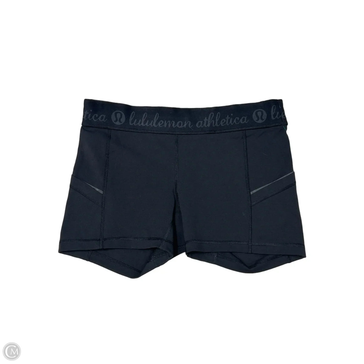 Athletic Shorts By Lululemon In Black, Size: M