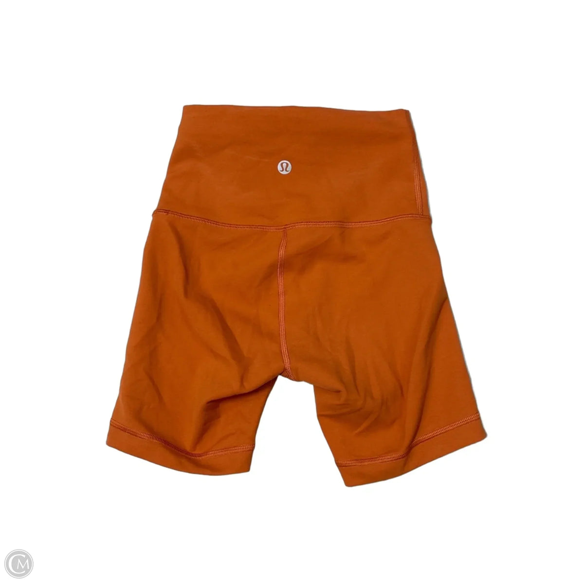 Athletic Shorts By Lululemon In Orange, Size: 0