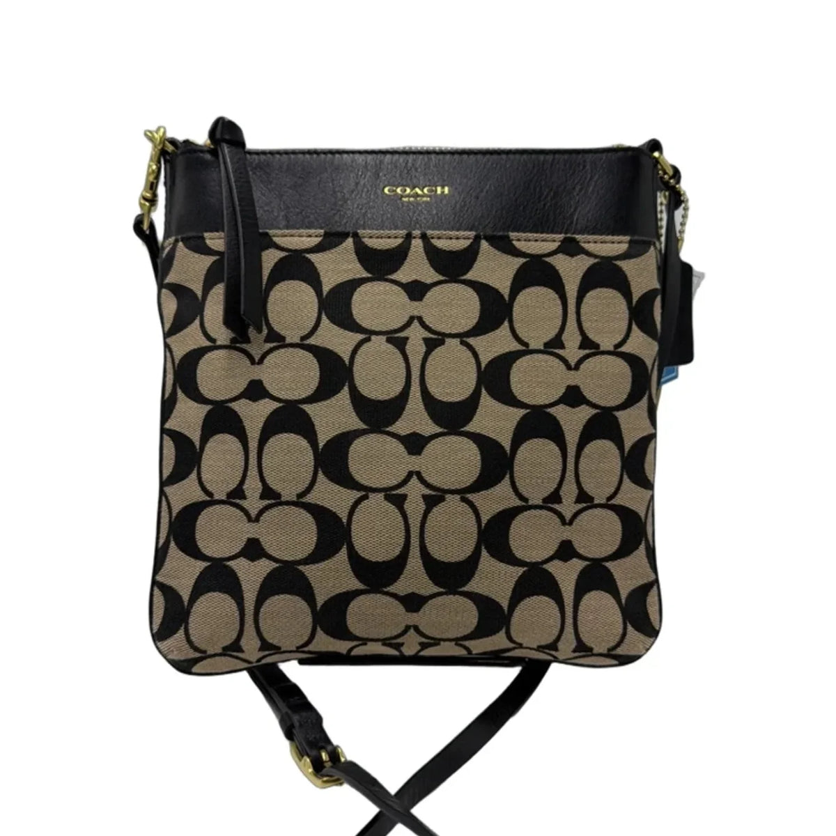 Coach North / South Signature Designer Handbag