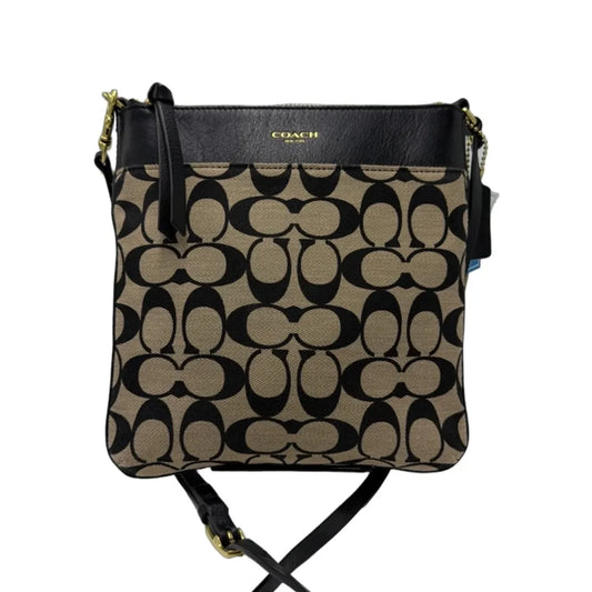 Coach North / South Signature Designer Handbag
