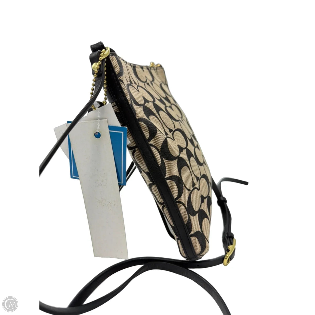 Coach North / South Signature Designer Handbag