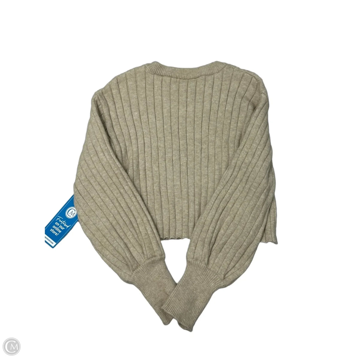 Sweater By Vigoss In Tan, Size: M