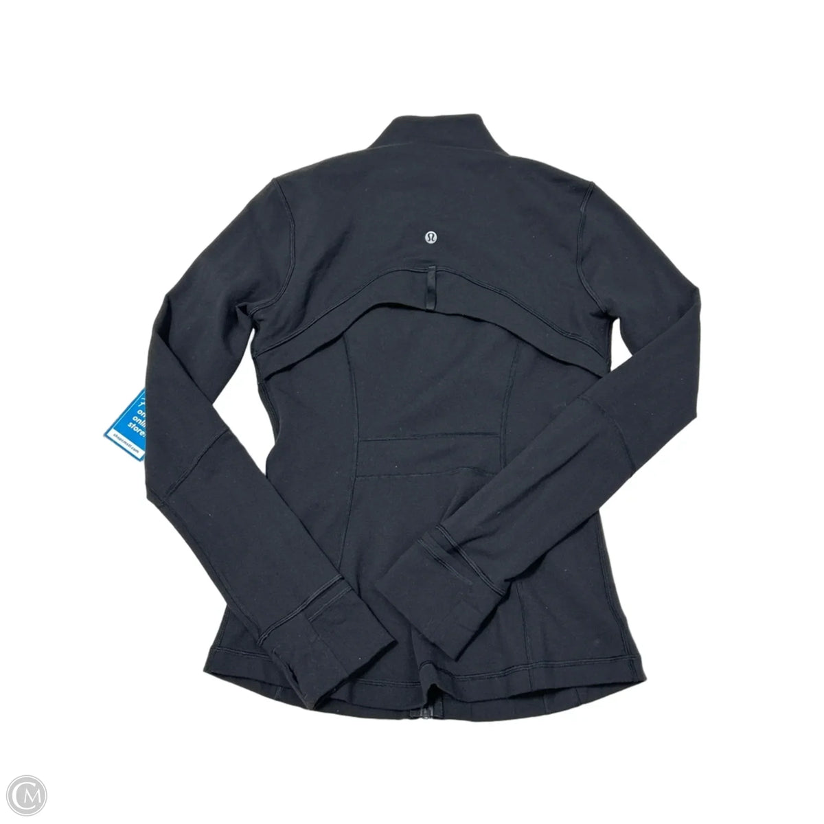 Athletic Jacket By Lululemon In Black, Size: S