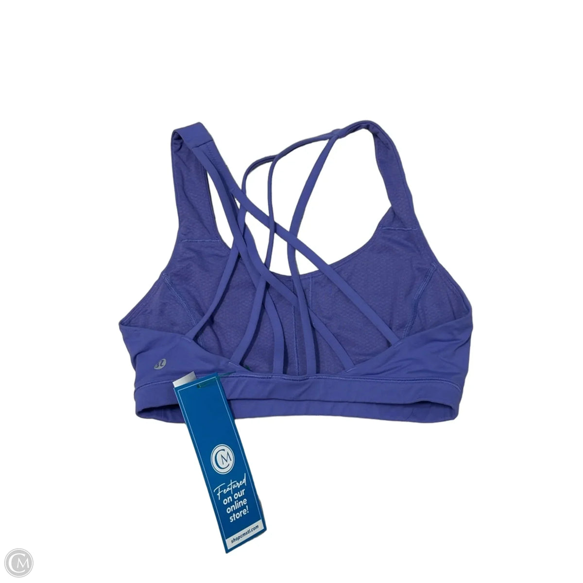 Athletic Bra By Lululemon In Purple, Size: 6