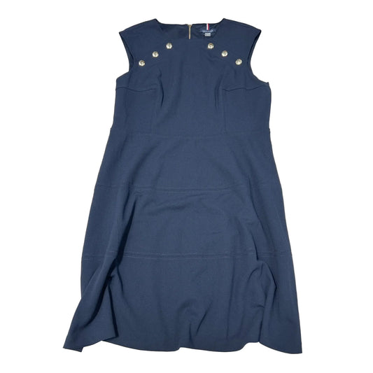 New! Dress Casual Midi By Tommy Hilfiger In Navy, Size: Xl
