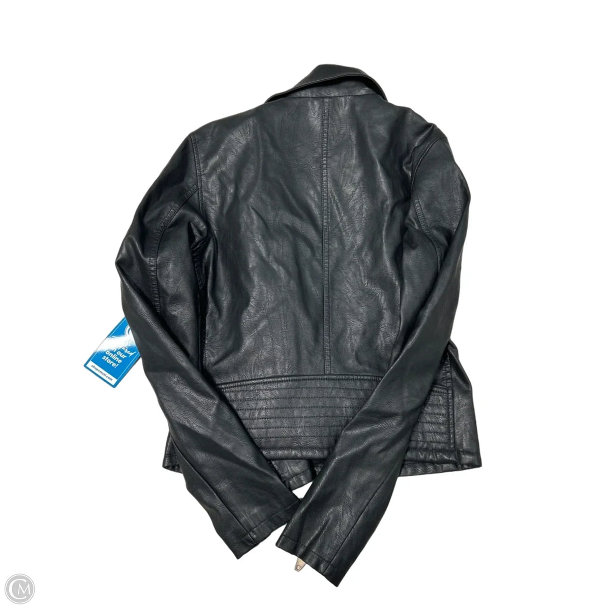 BLANKNYC Black Leather Moto Jacket Size S