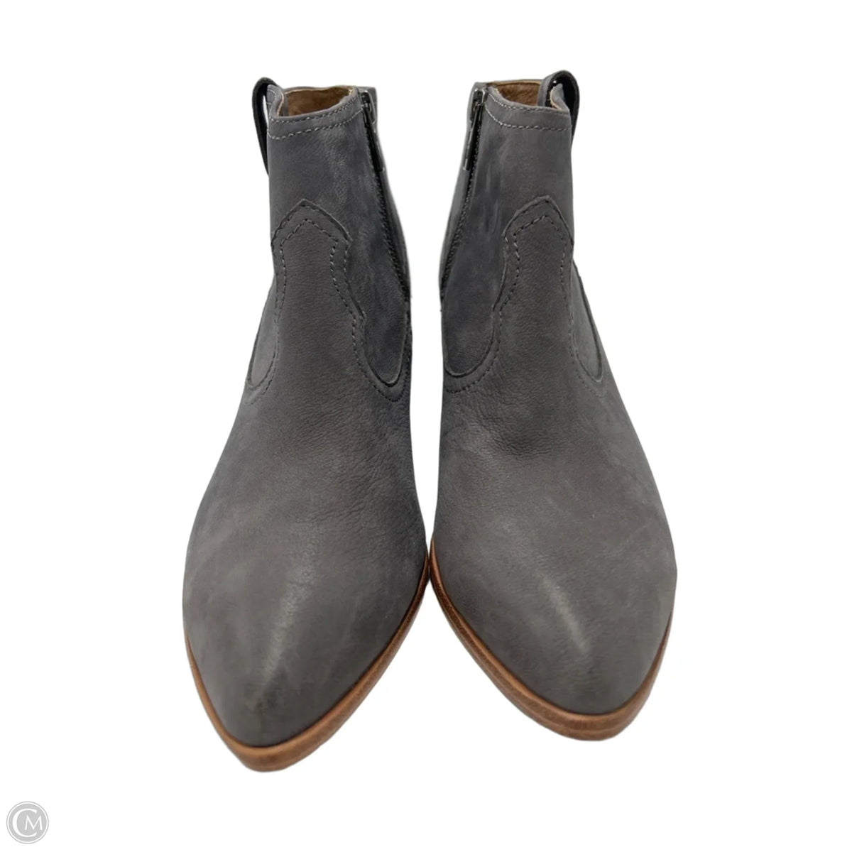 Frye Designer Boots in Grey, Size 9