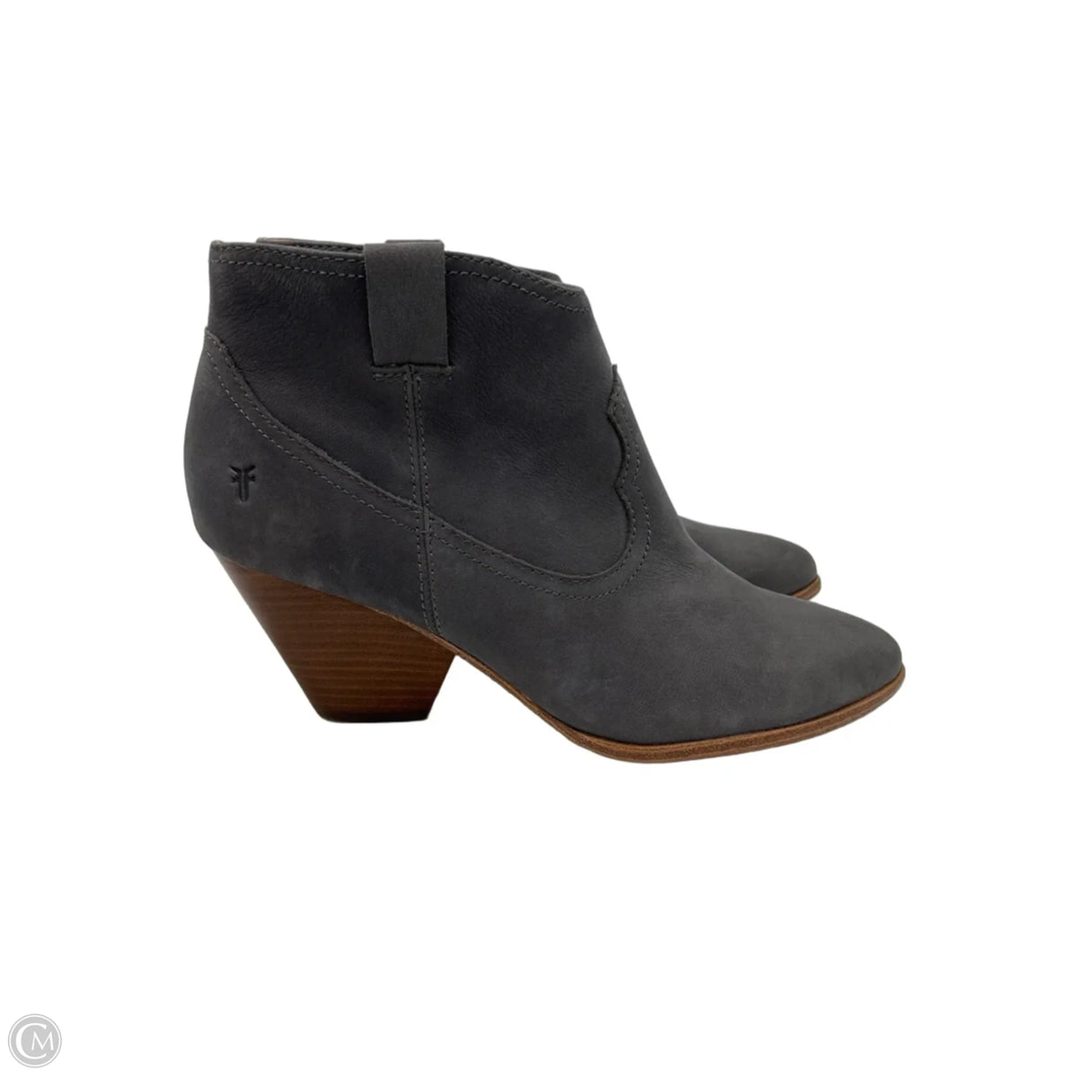 Frye Designer Boots in Grey, Size 9