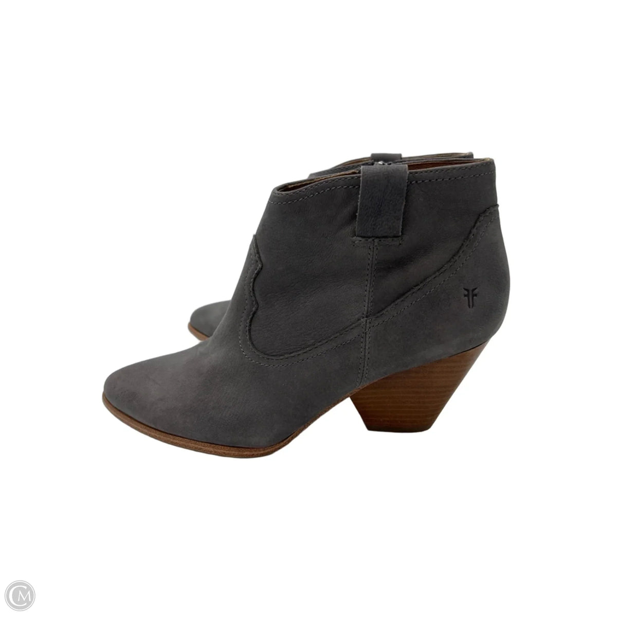 Frye Designer Boots in Grey, Size 9