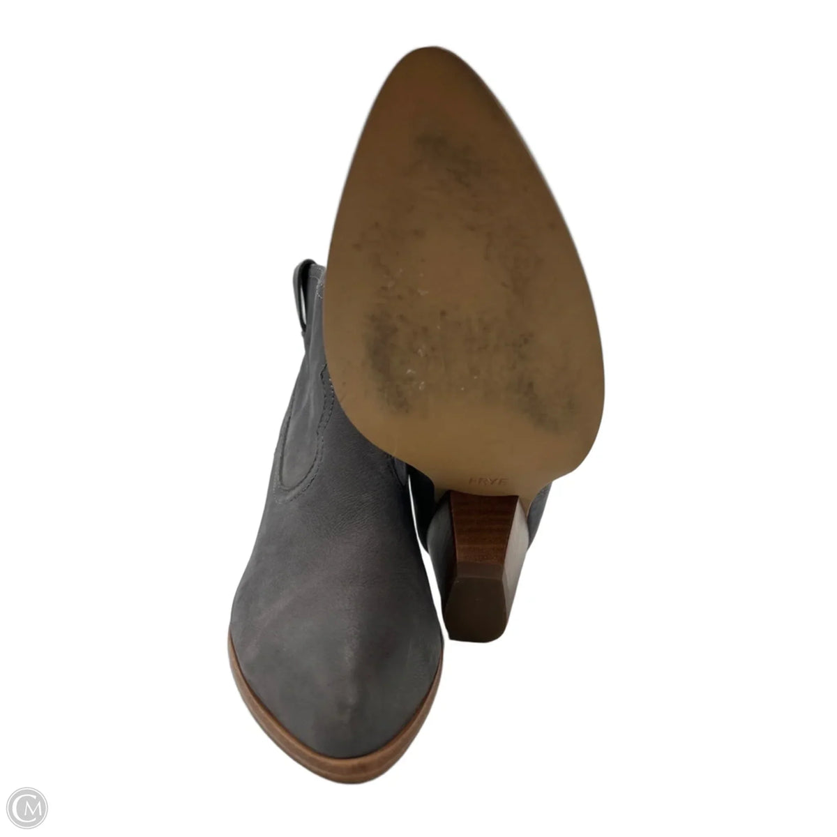Frye Designer Boots in Grey, Size 9