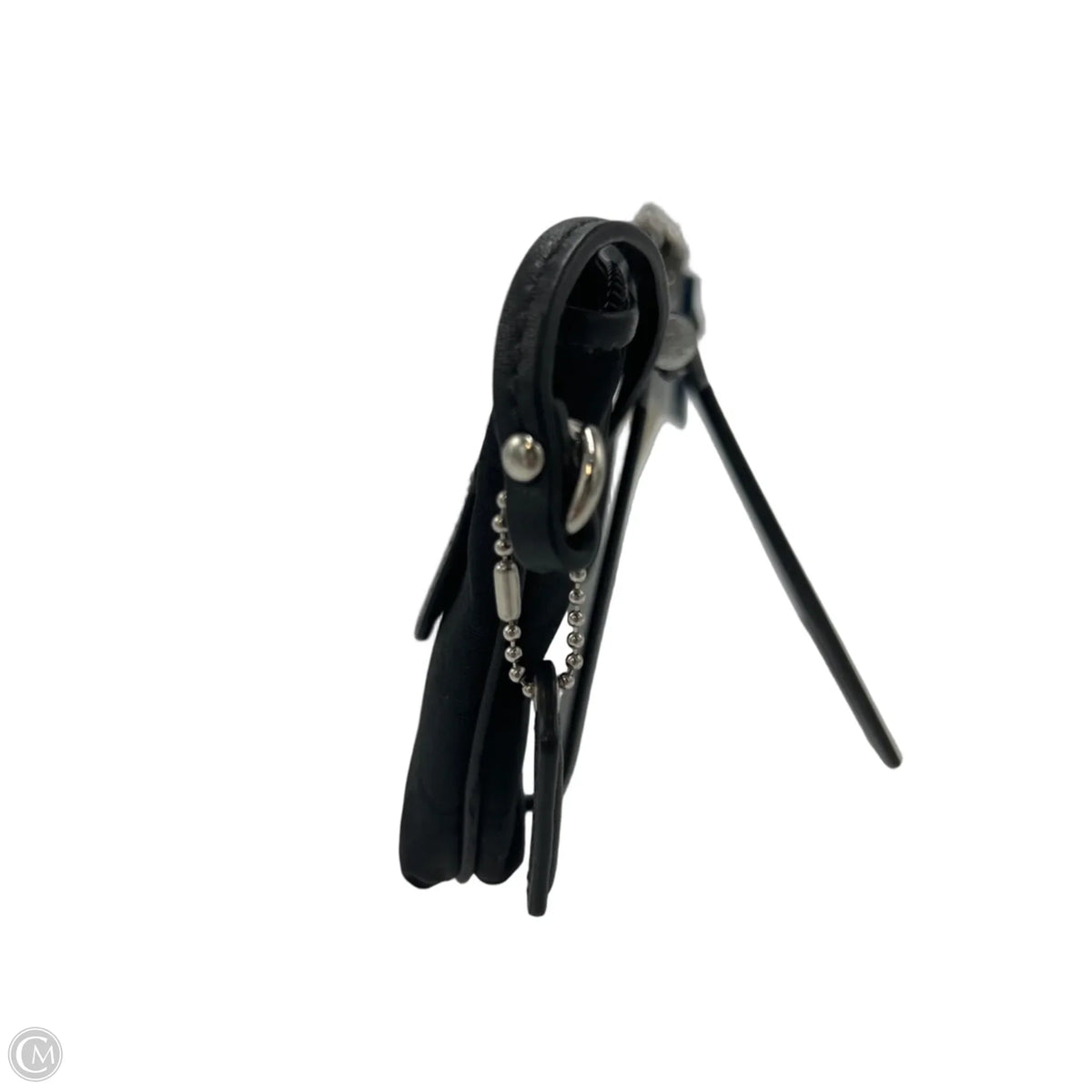 Coach Park Signature Designer Wristlet in Black