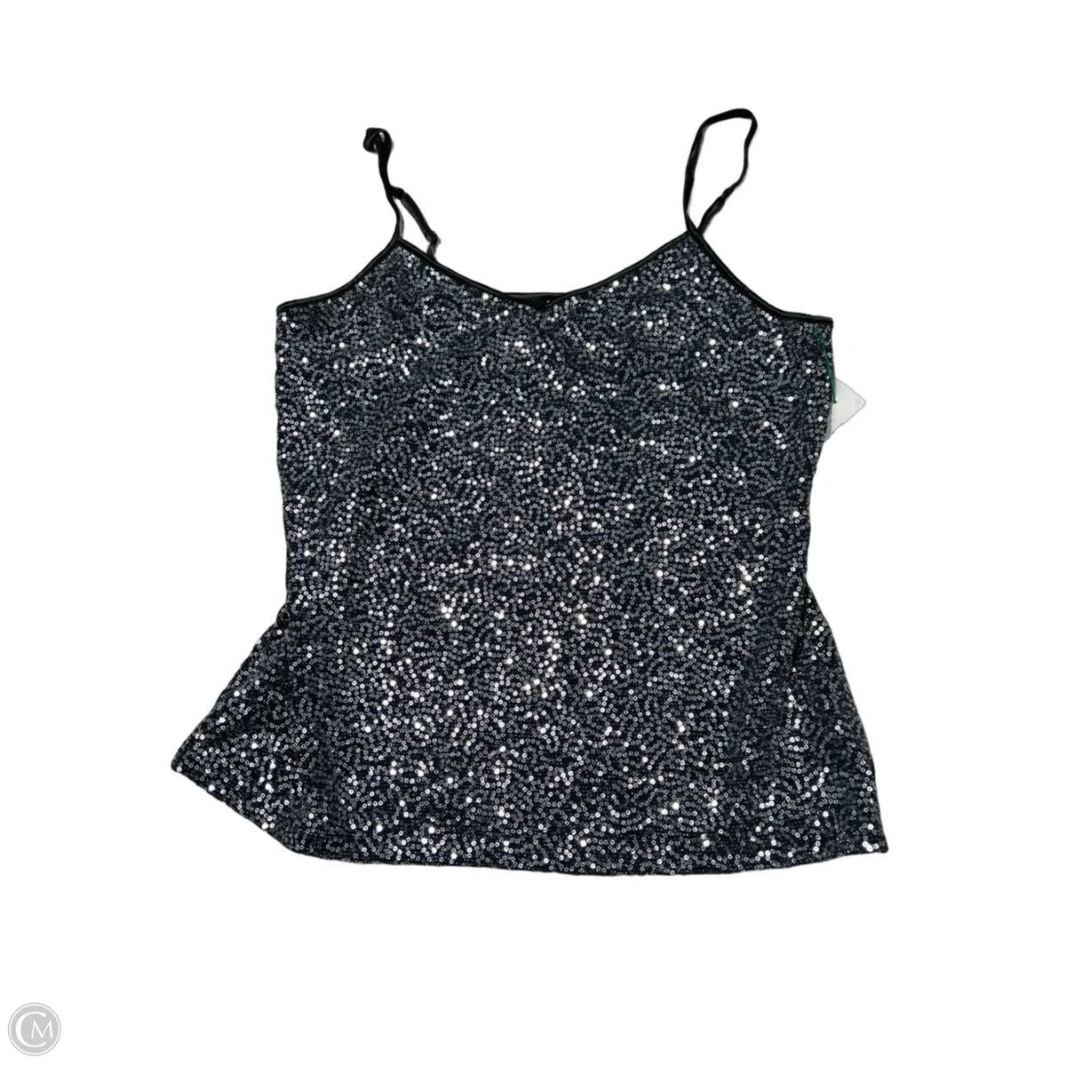 Express Sleeveless Top in Grey, Size L