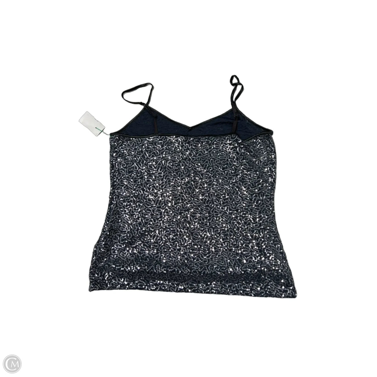Express Sleeveless Top in Grey, Size L