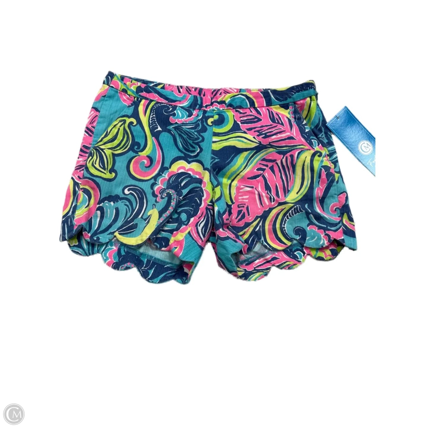 Shorts Designer By Lilly Pulitzer In Blue, Size: 0