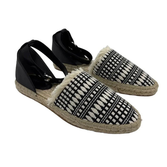 Rebecca Minkoff Espadrille Designer Shoes In Black, Size: 8.5