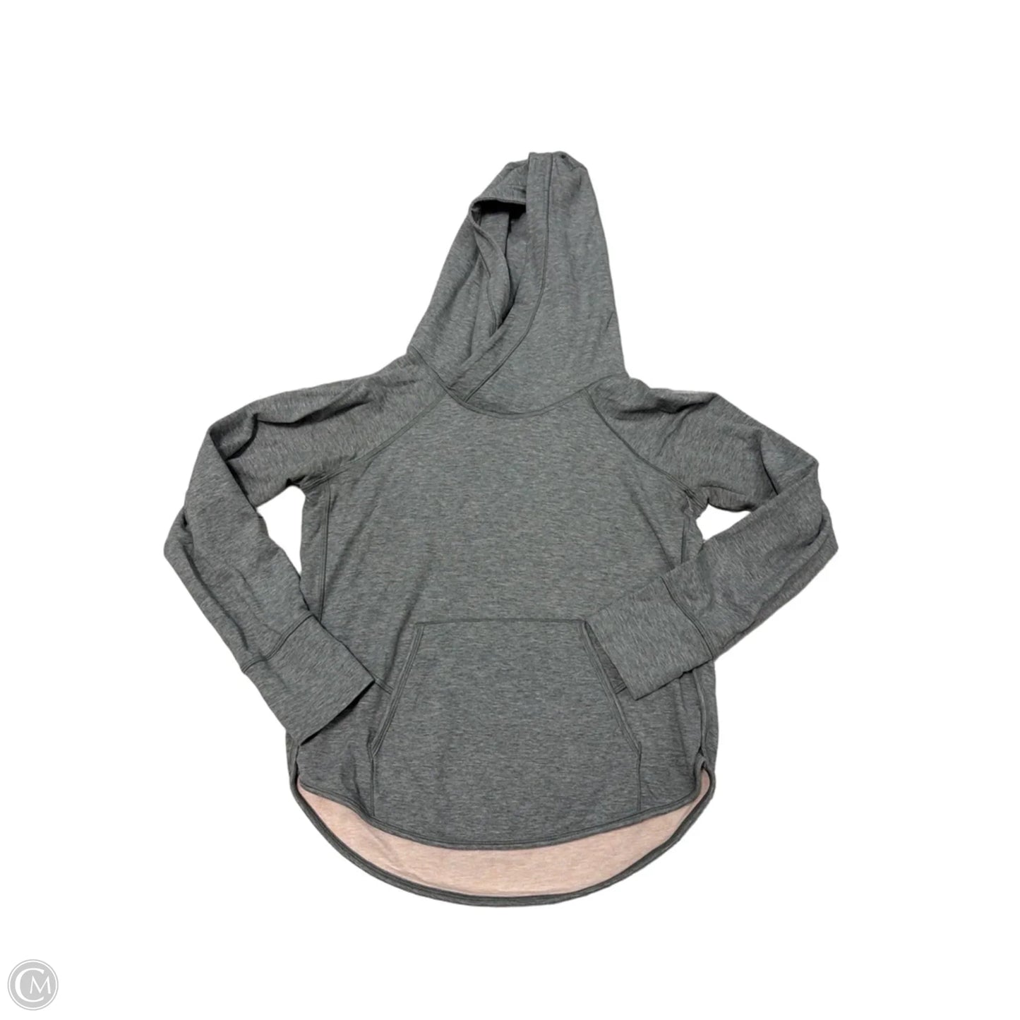 Athletic Jacket By Lululemon In Grey, Size: S