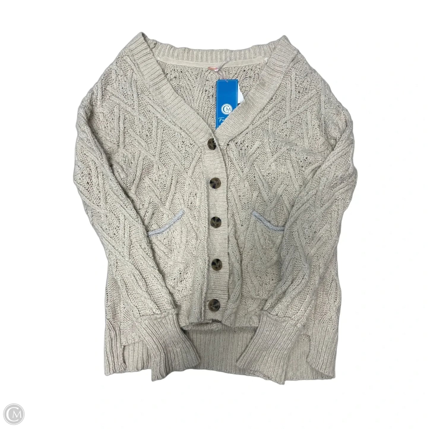 Cardigan By Free People In Cream, Size: M