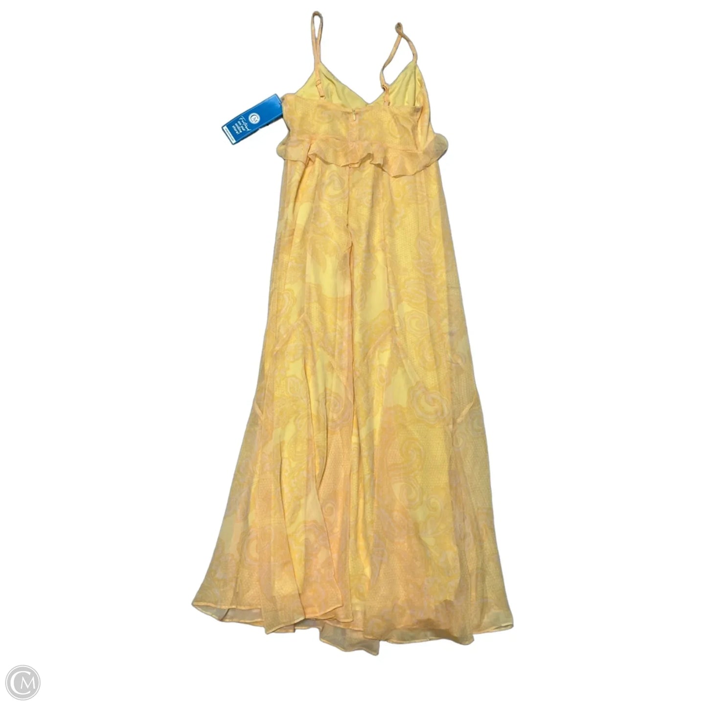 Dress Party Long By Steve Madden In Yellow, Size: Xs