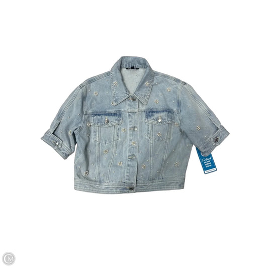 Jacket Denim By Steve Madden In Blue, Size: S