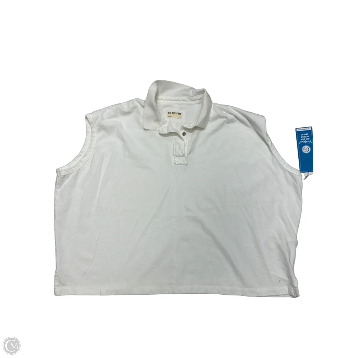 Top Sleeveless By We The Free In White, Size: L