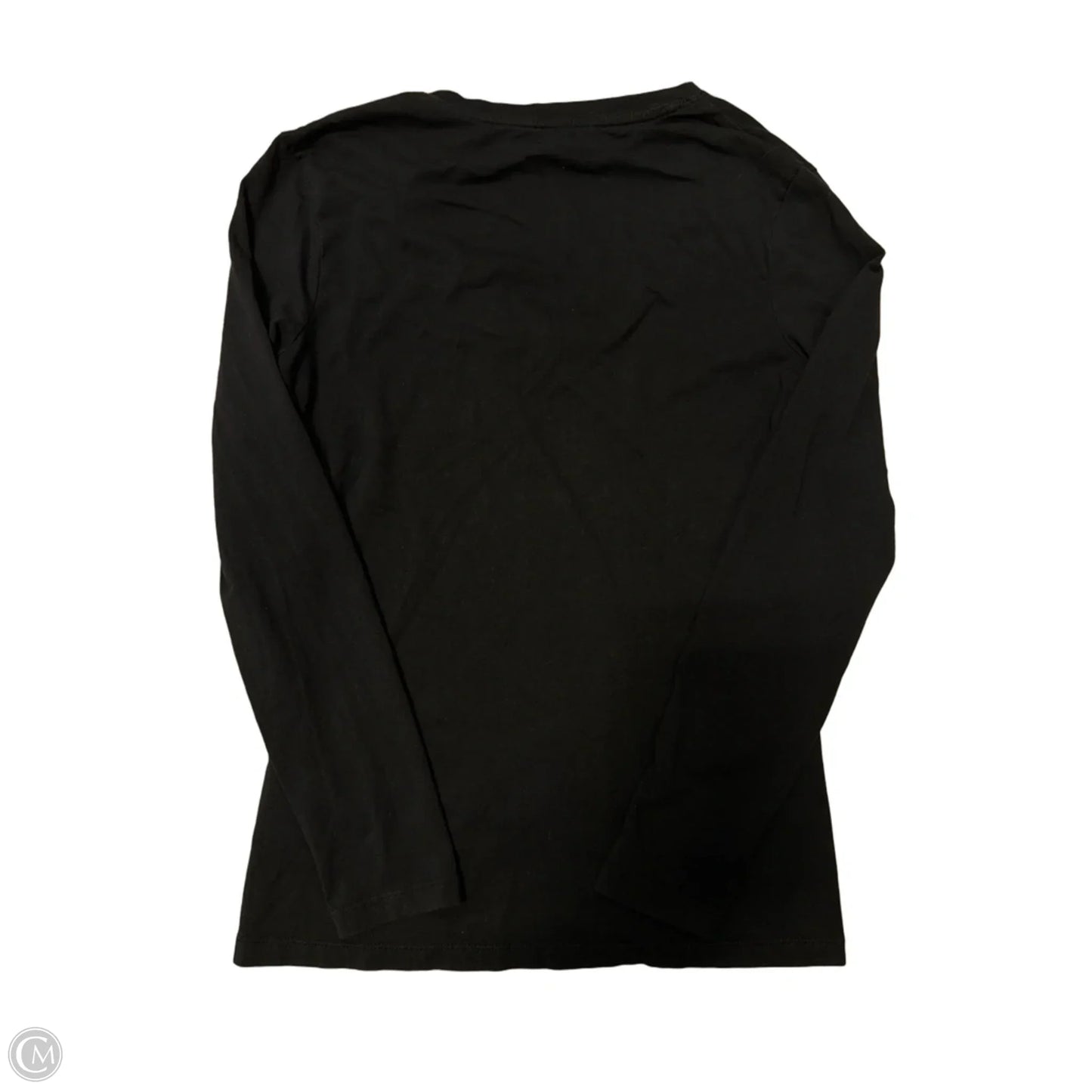 Top Long Sleeve Basic By Banana Republic In Black, Size: S