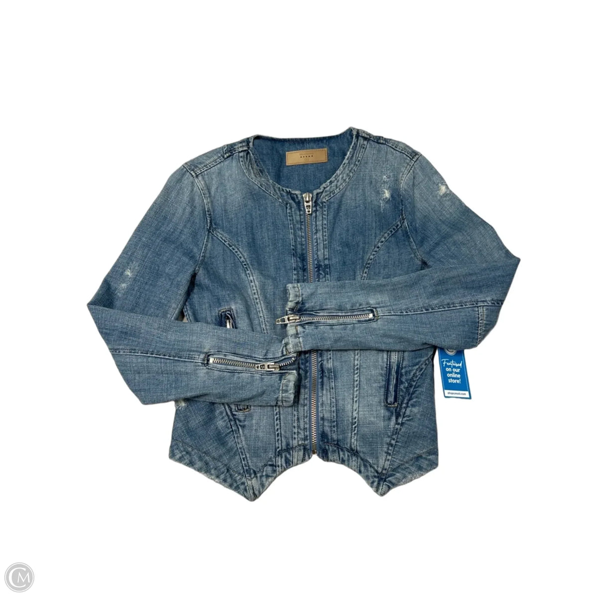BLANKNYC Denim Jacket in Blue, Size S