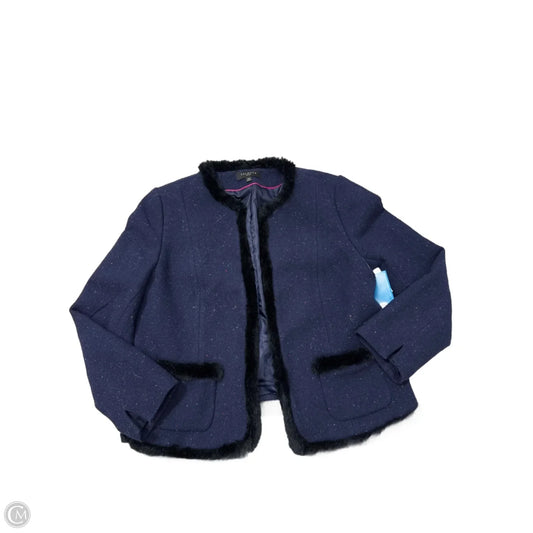 Jacket Other By Talbots In Navy, Size: Lp