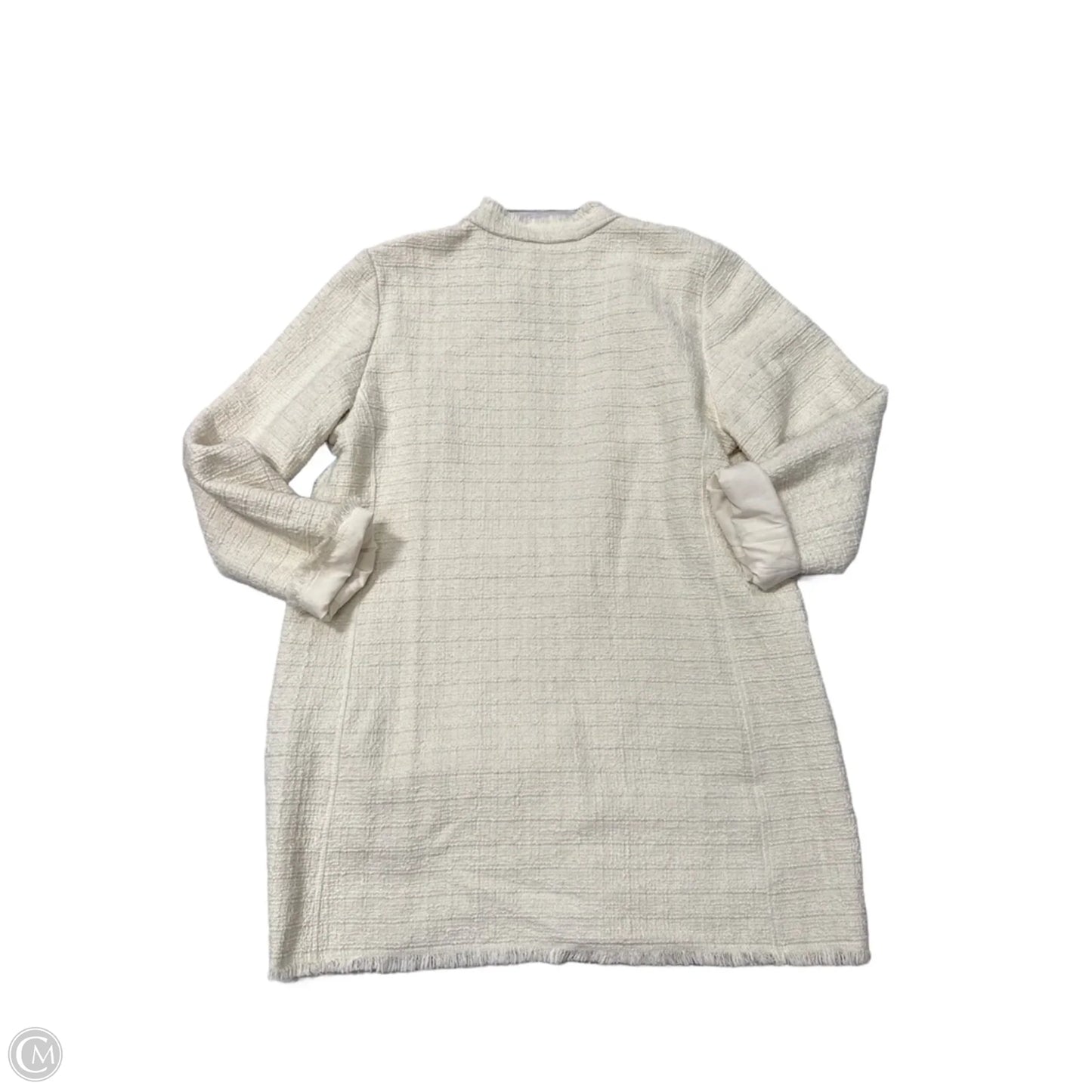 Jacket Other By Chicos In Cream, Size: Xs