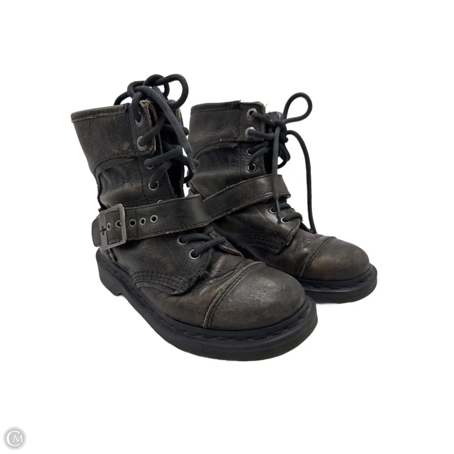 Boots Ankle Flats By Dr Martens In Brown, Size: 7