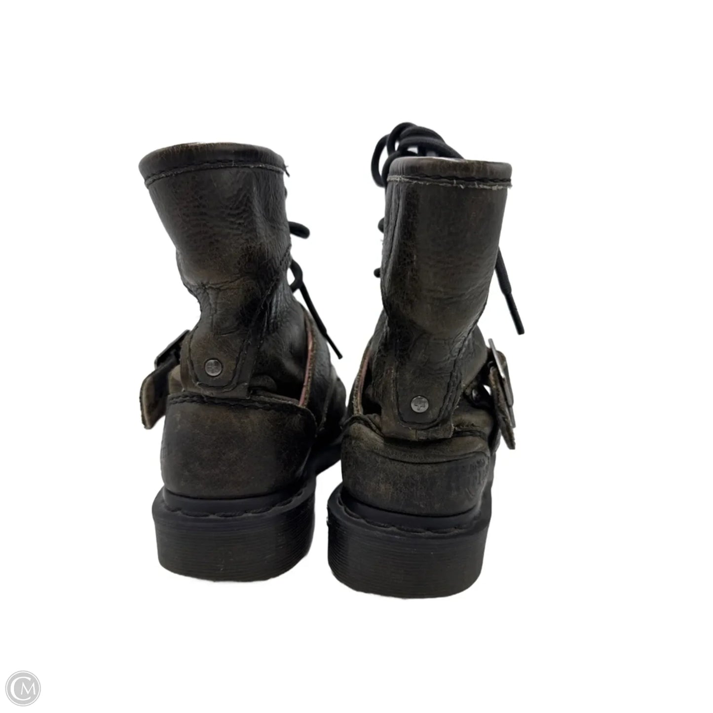 Boots Ankle Flats By Dr Martens In Brown, Size: 7