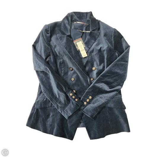 New! Velvet Blazer By White House Black Market In Blue, Size: 8p