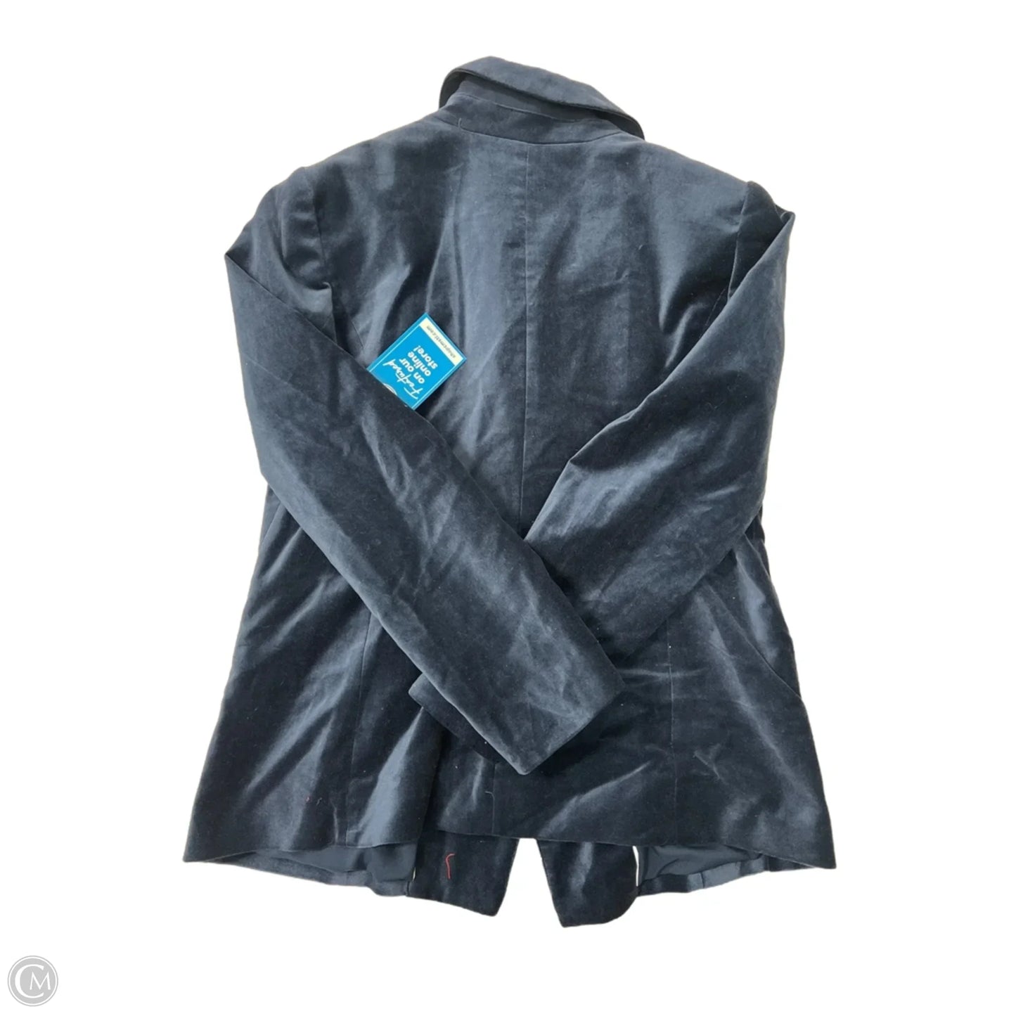 New! Velvet Blazer By White House Black Market In Blue, Size: 8p