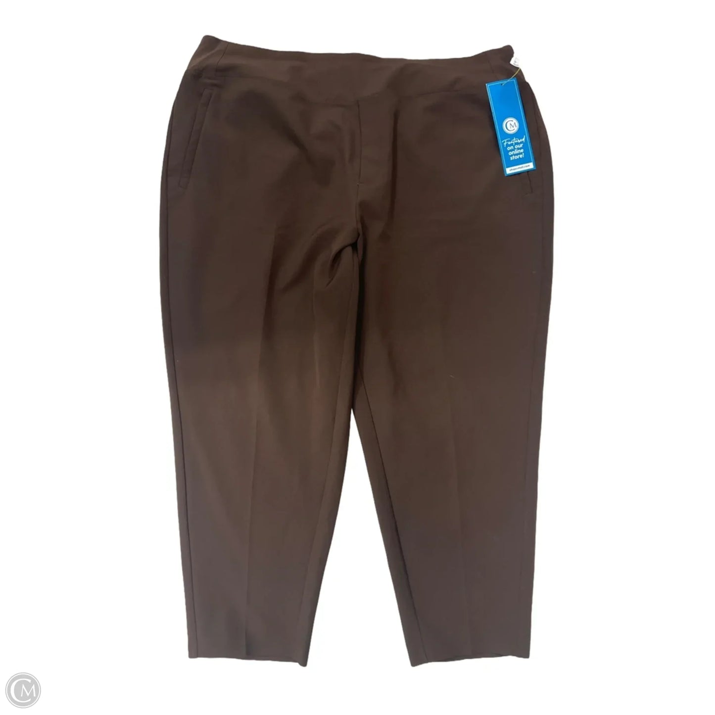 Athletic Pants By Athleta In Brown, Size: 1x