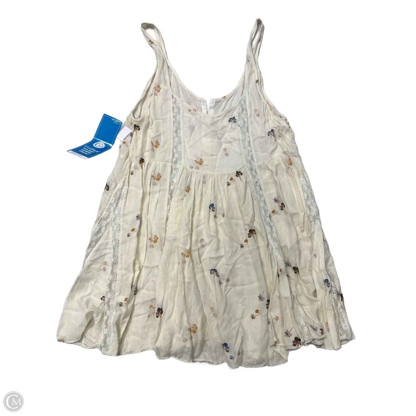 Top Sleeveless By Free People In Cream, Size: M